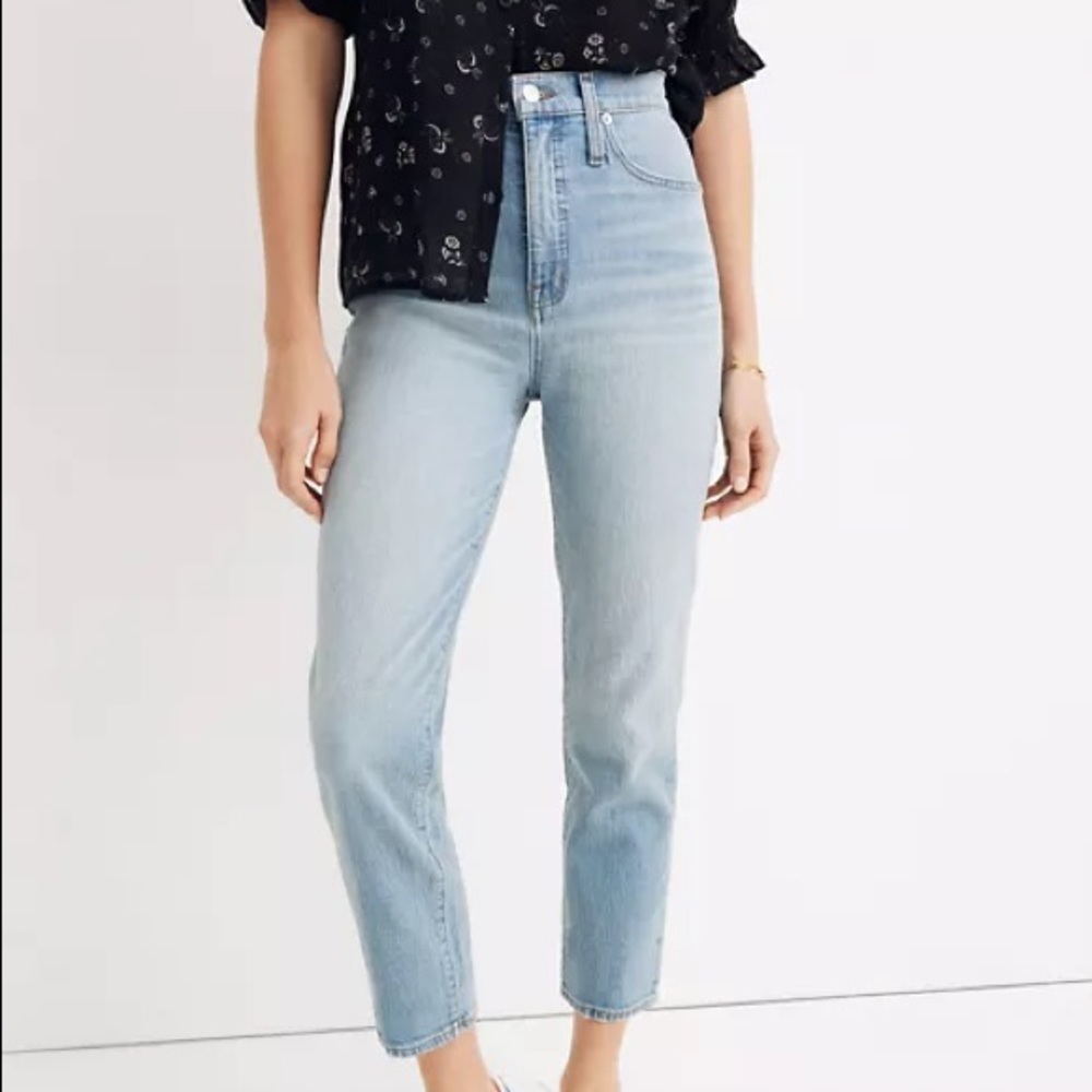 Madewell Classic Straight Jeans